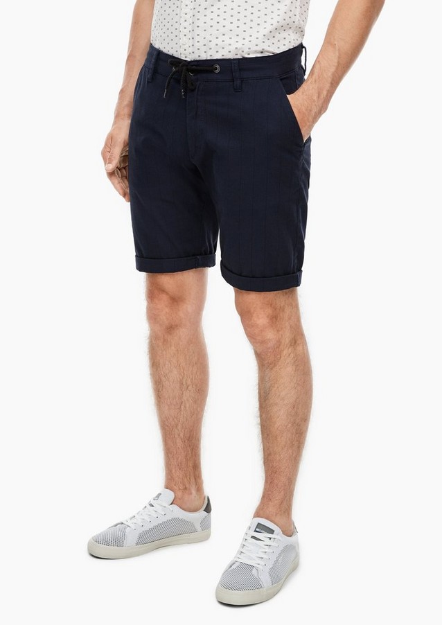 Men Bermuda Shorts | Regular Fit: patterned Bermudas - PA54985