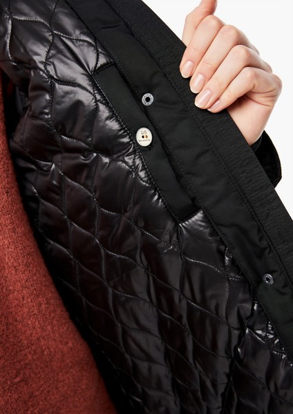 Women Jackets | Parka with a faux fur trim - UD95247