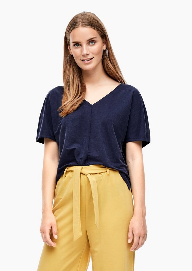 Damen Shirts & Tops | Lockeres V-Neck-Shirt - CT97222