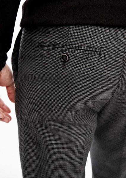 Men Trousers | Slim Fit: trousers with a woven texture - AA45535