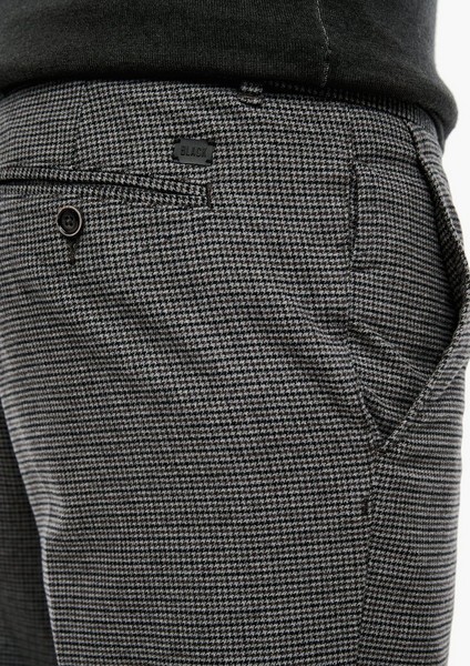 Men Trousers | Slim Fit: trousers with a woven texture - AA45535