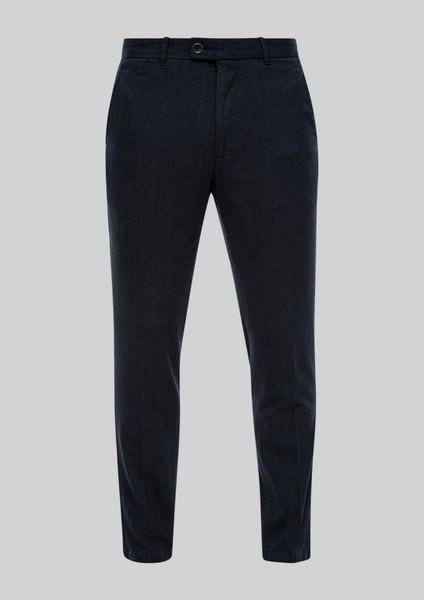 Men Trousers | Slim Fit: Herringbone trousers - YO42472