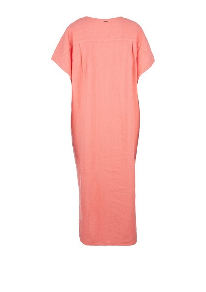 Women Plus size | Linen dress - HN16204