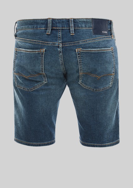 Men Bermuda Shorts | Slim Fit: Bermuda jeans - PW17794