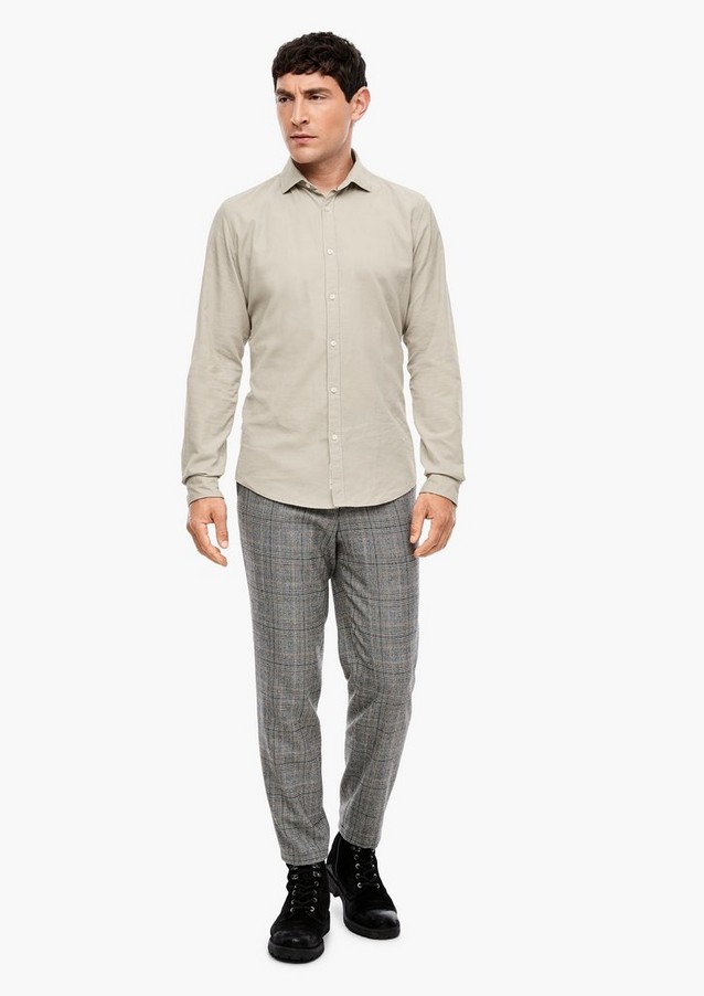 Herren Hemden | Slim: Hemd aus Cord - LR03862