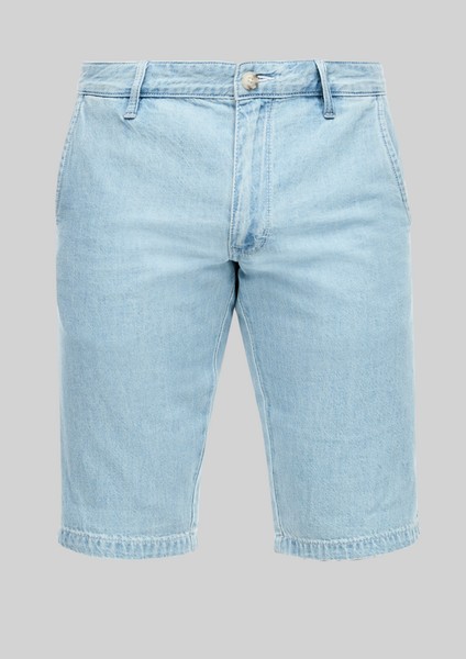 Men Bermuda Shorts | Regular Fit: blended cotton Bermudas - PS73335