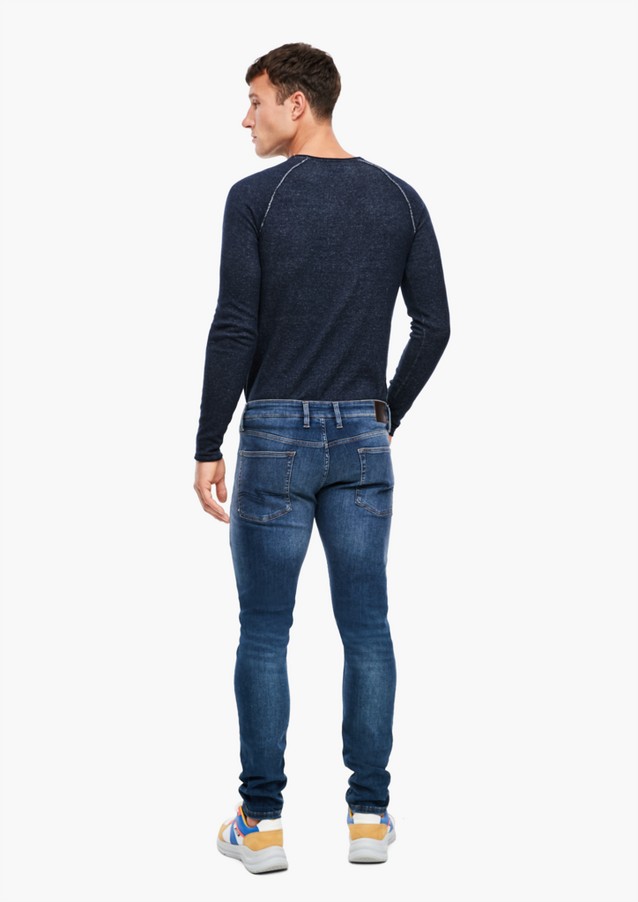 Men Jeans | Skinny Fit: tapered-fit jeans - QY88016