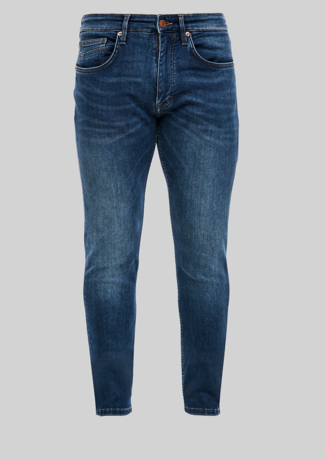 Men Jeans | Skinny Fit: tapered-fit jeans - QY88016