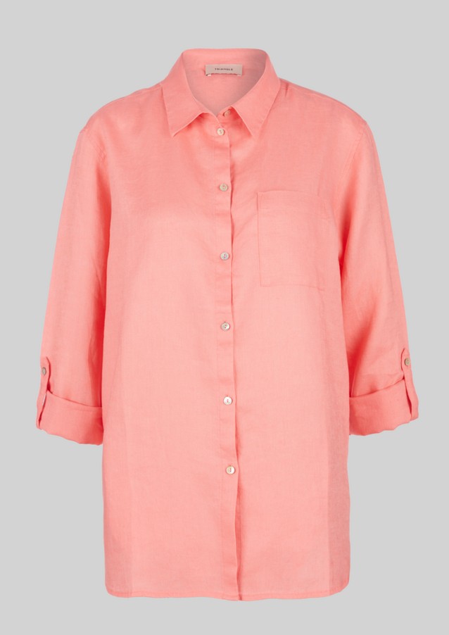 Women Plus size | Linen shirt blouse - NV97892