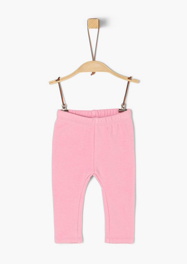 Junior Girls (sizes 50-92) | Jersey trousers in a plain colour - KL40375