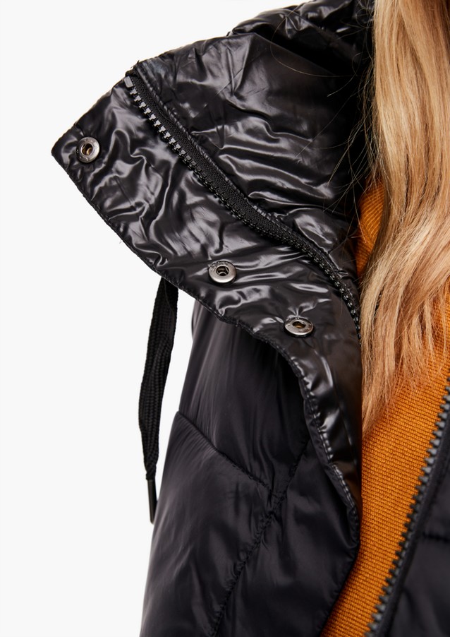 Women Jackets | Quilted jacket with a high collar - WE64392