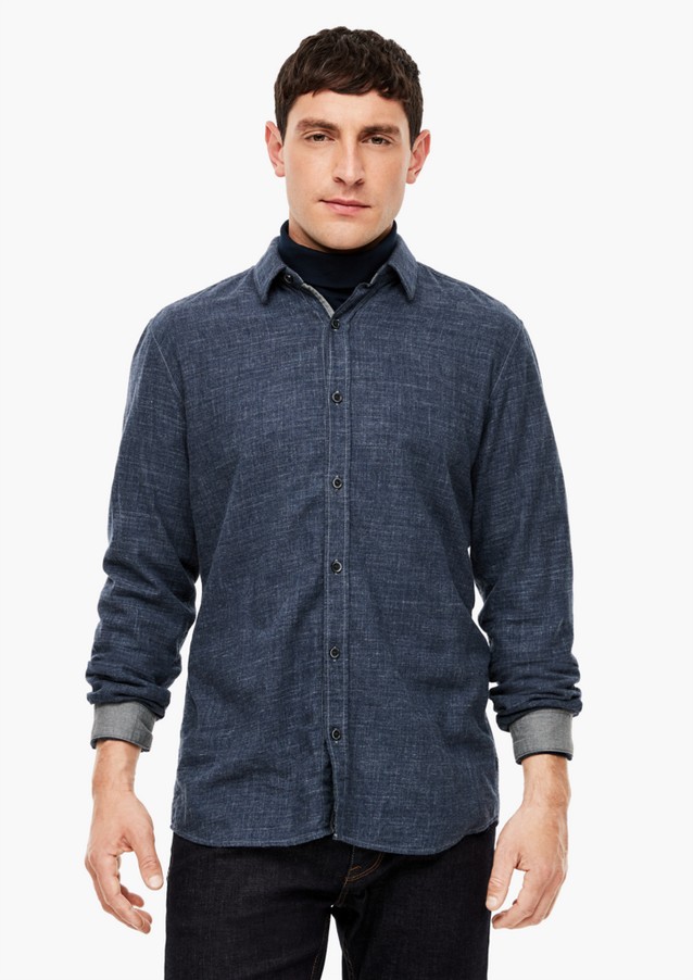 Hommes Chemises | Slim : chemise texturée - VV86380