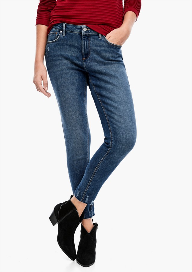 Women Jeans | Skinny Fit: vintage style jeans - WB23133