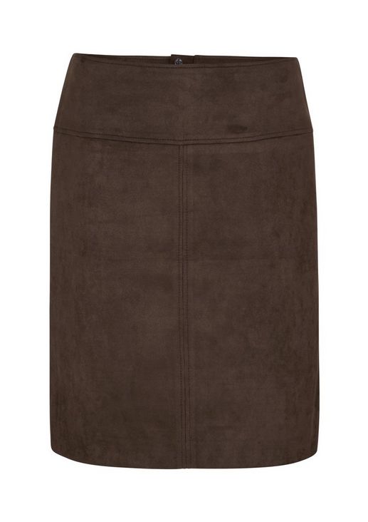 Pencil skirt in faux suede from comma
