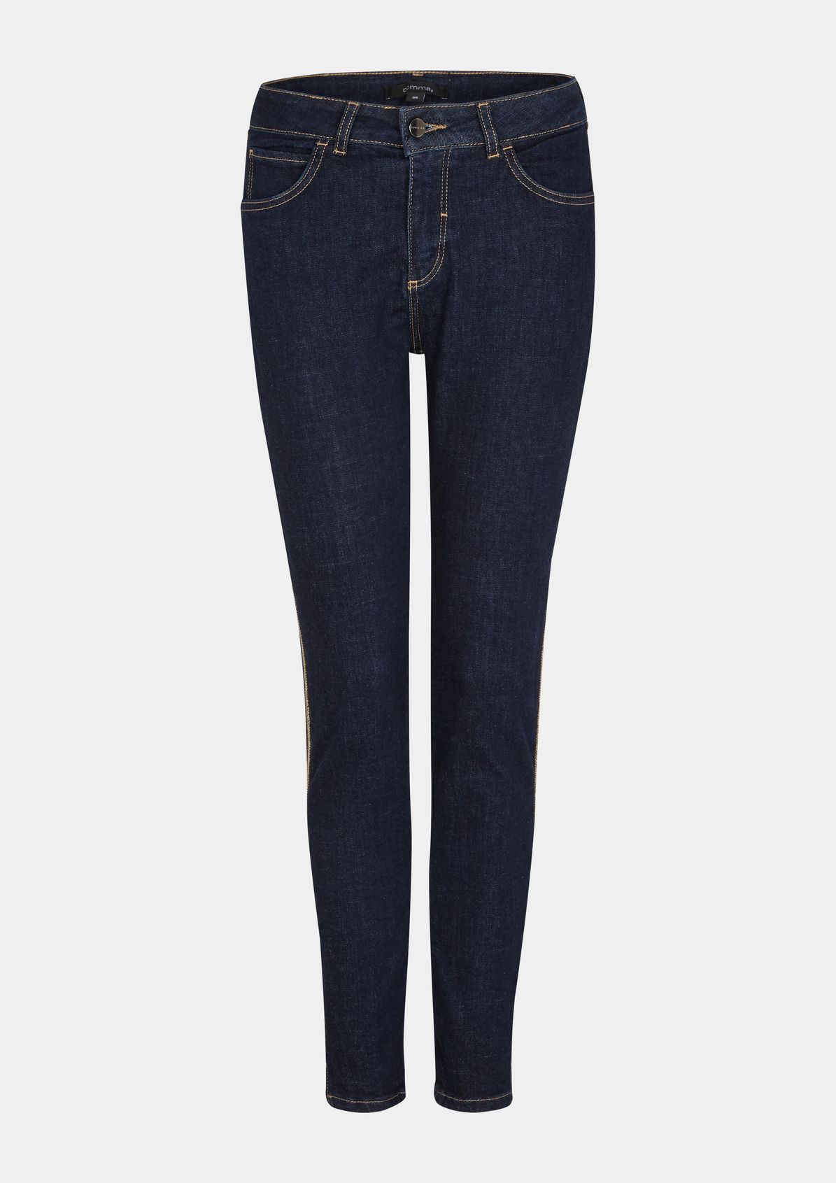 Skinny: jeans with tape appliqué from comma