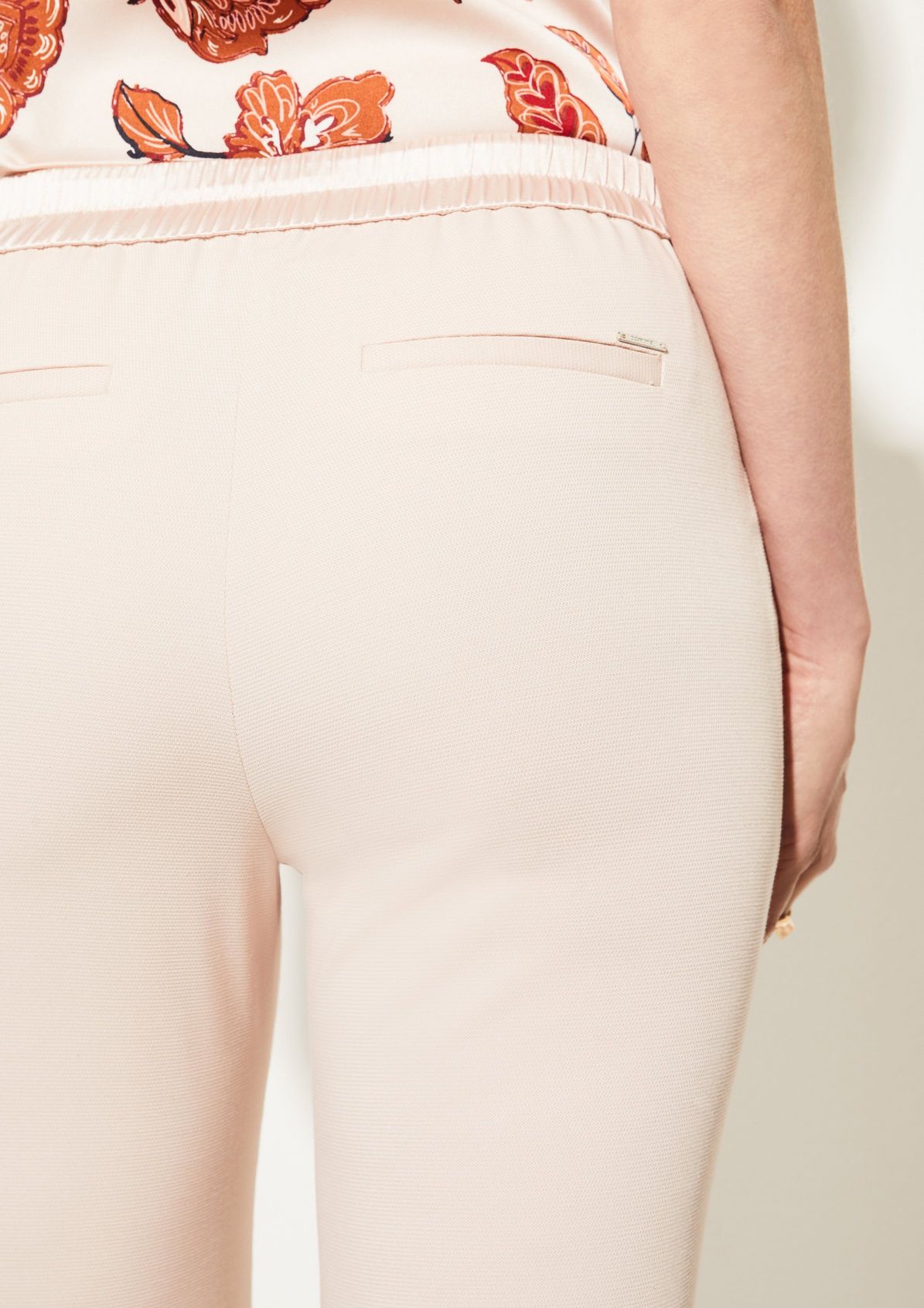 Regular Fit: Elegant cloth shorts from comma