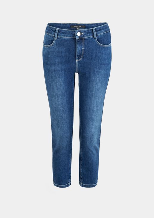 Skinny Fit: garment-washed jeans from comma