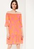 Flowing chiffon dress from comma