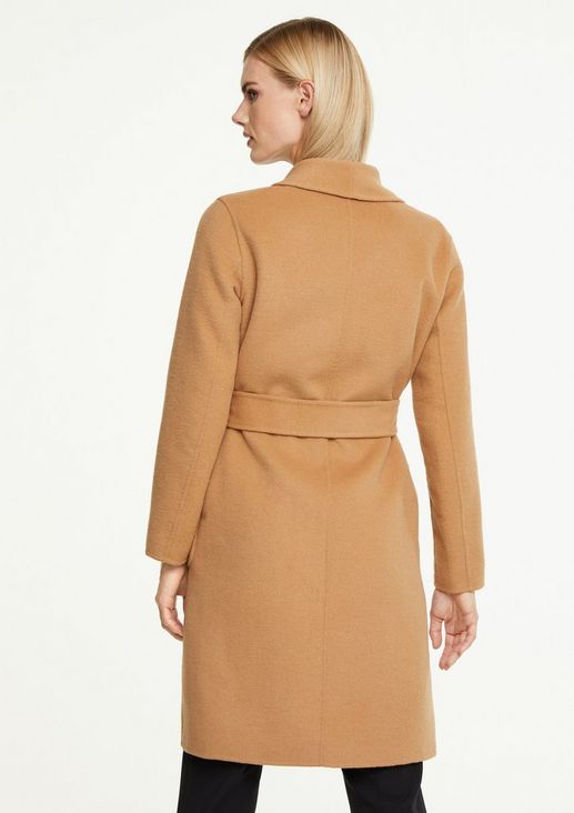 Long coat with a shawl collar from comma