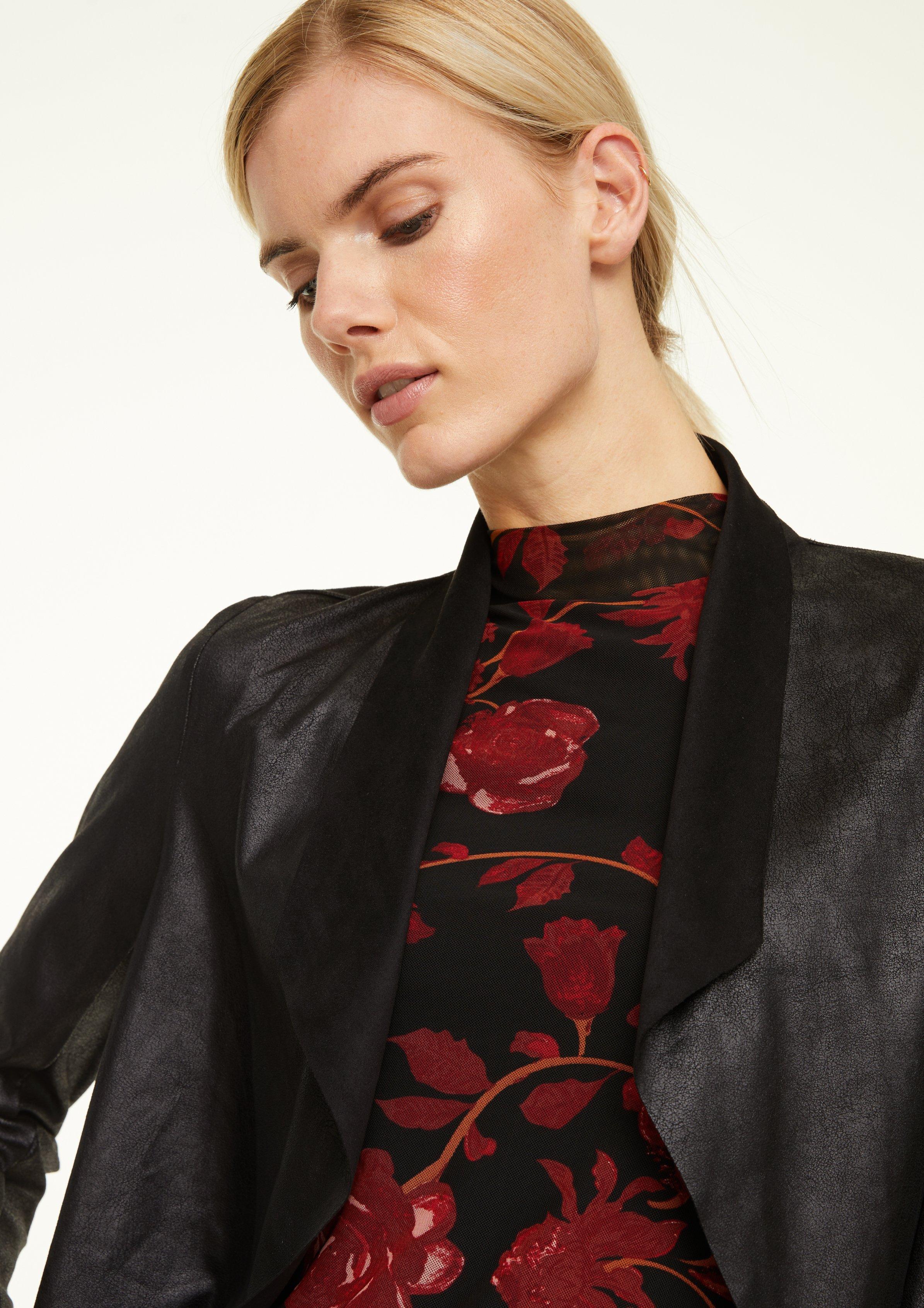 suede cardigan