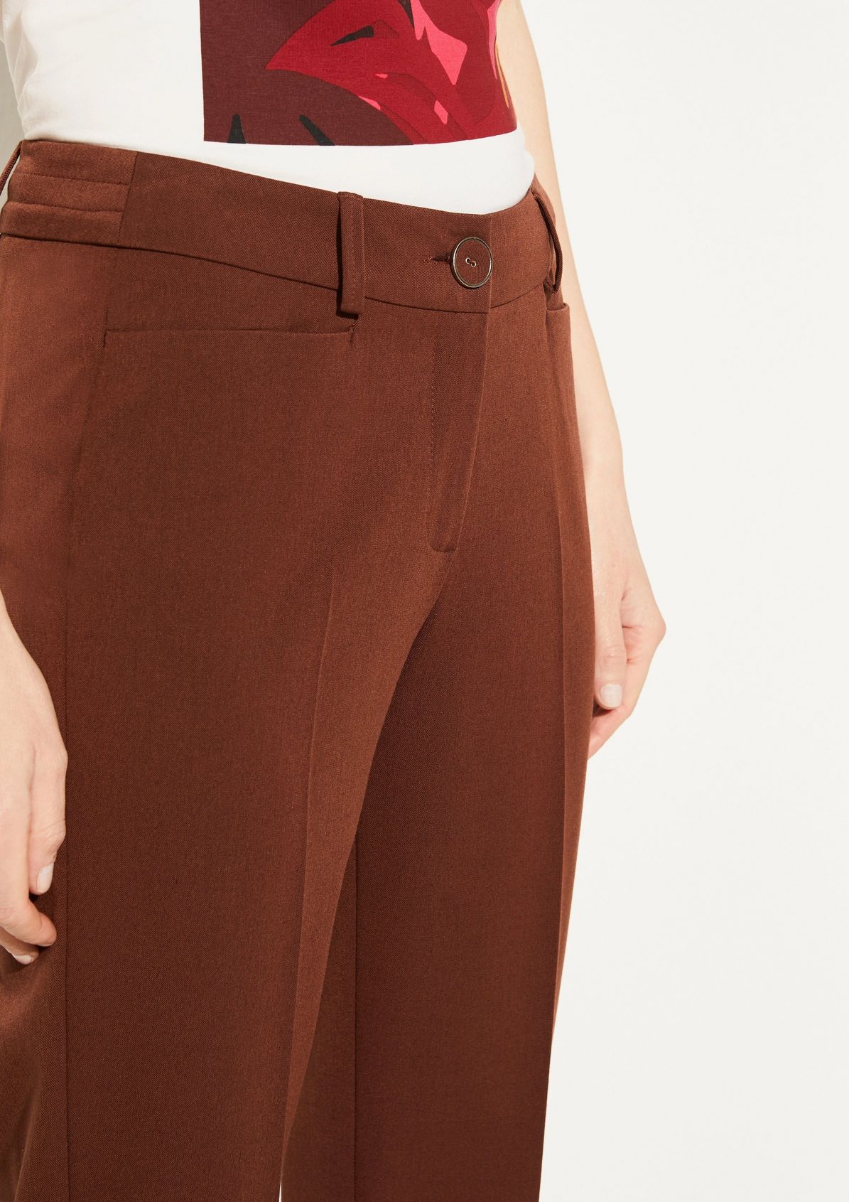 Regular Fit: stretchy business trousers from comma