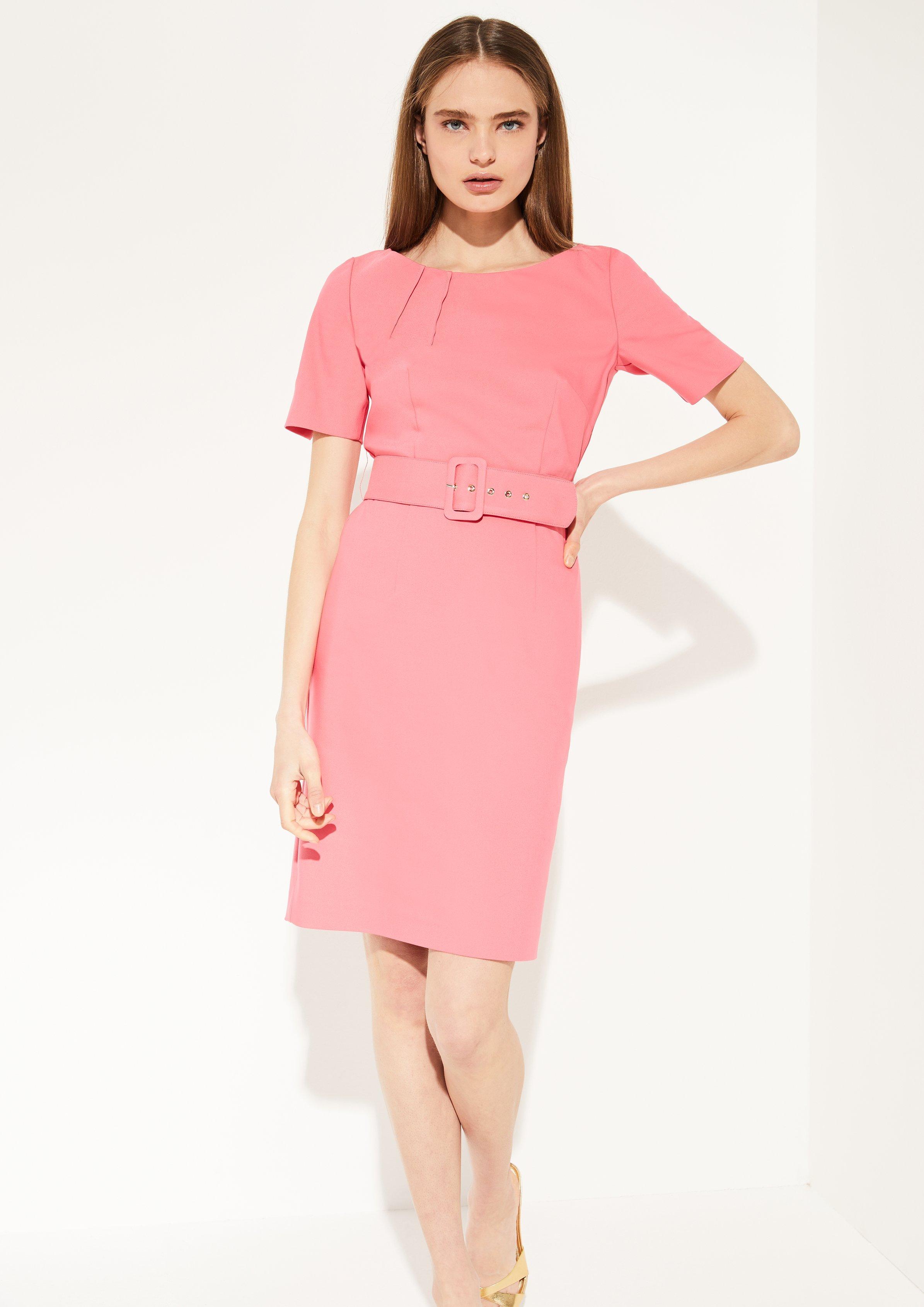 cotton satin dress