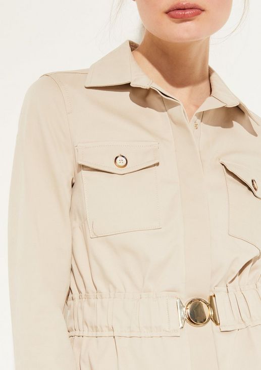 Twill jacket with a belt from comma