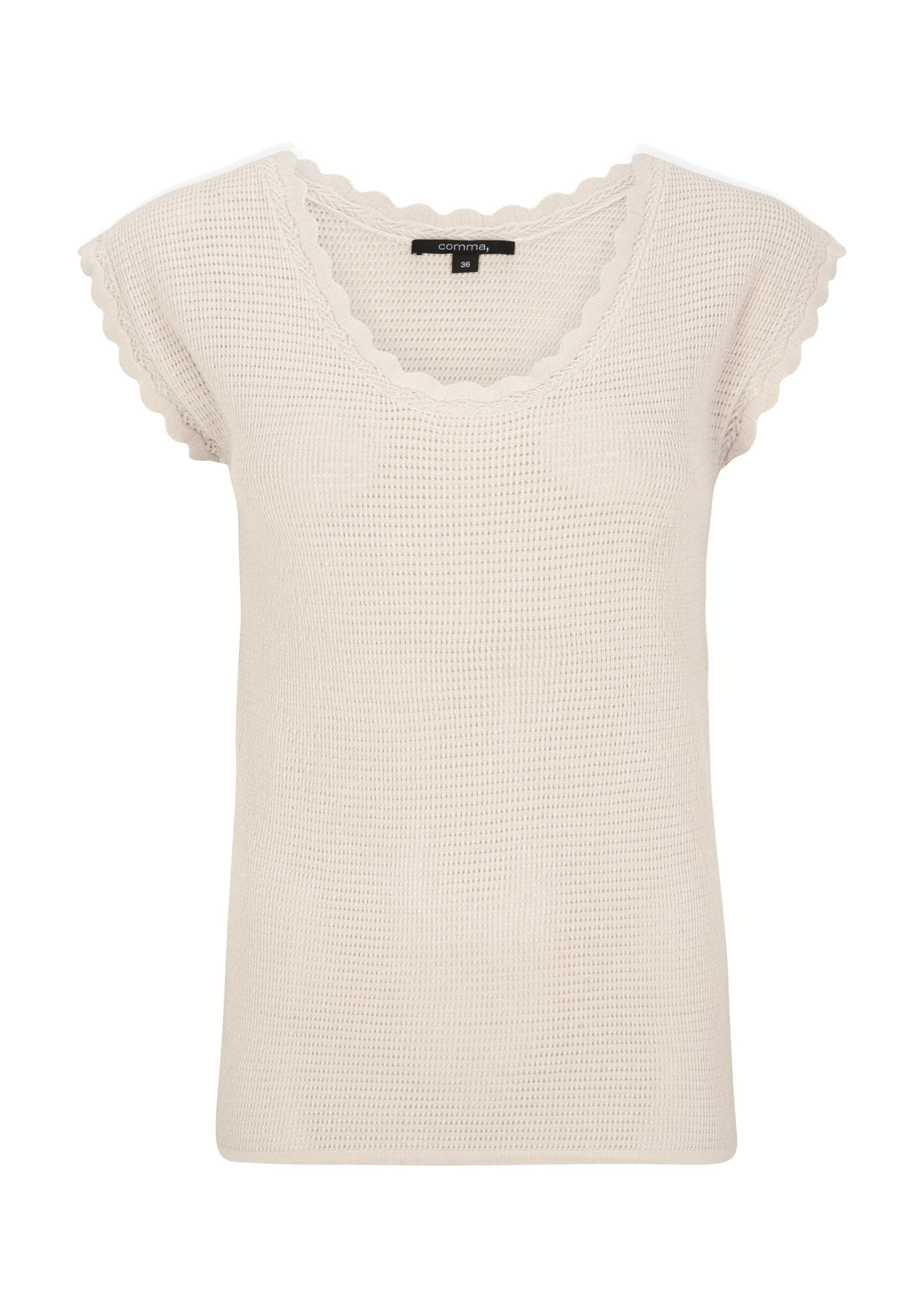 white short sleeve jumper