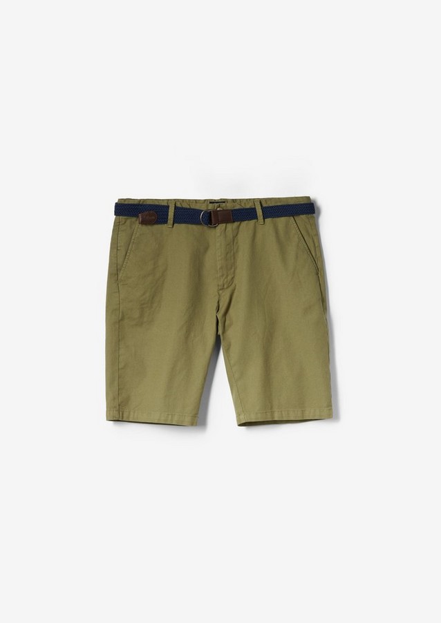 Hommes Shorts & Bermudas | Slim Fit : bermuda à ceinture - AW05285