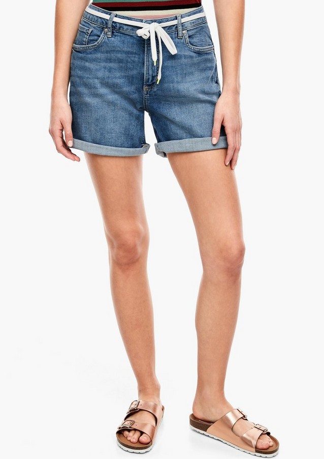 Femmes Shorts | Regular Fit : short en jean - OZ09747