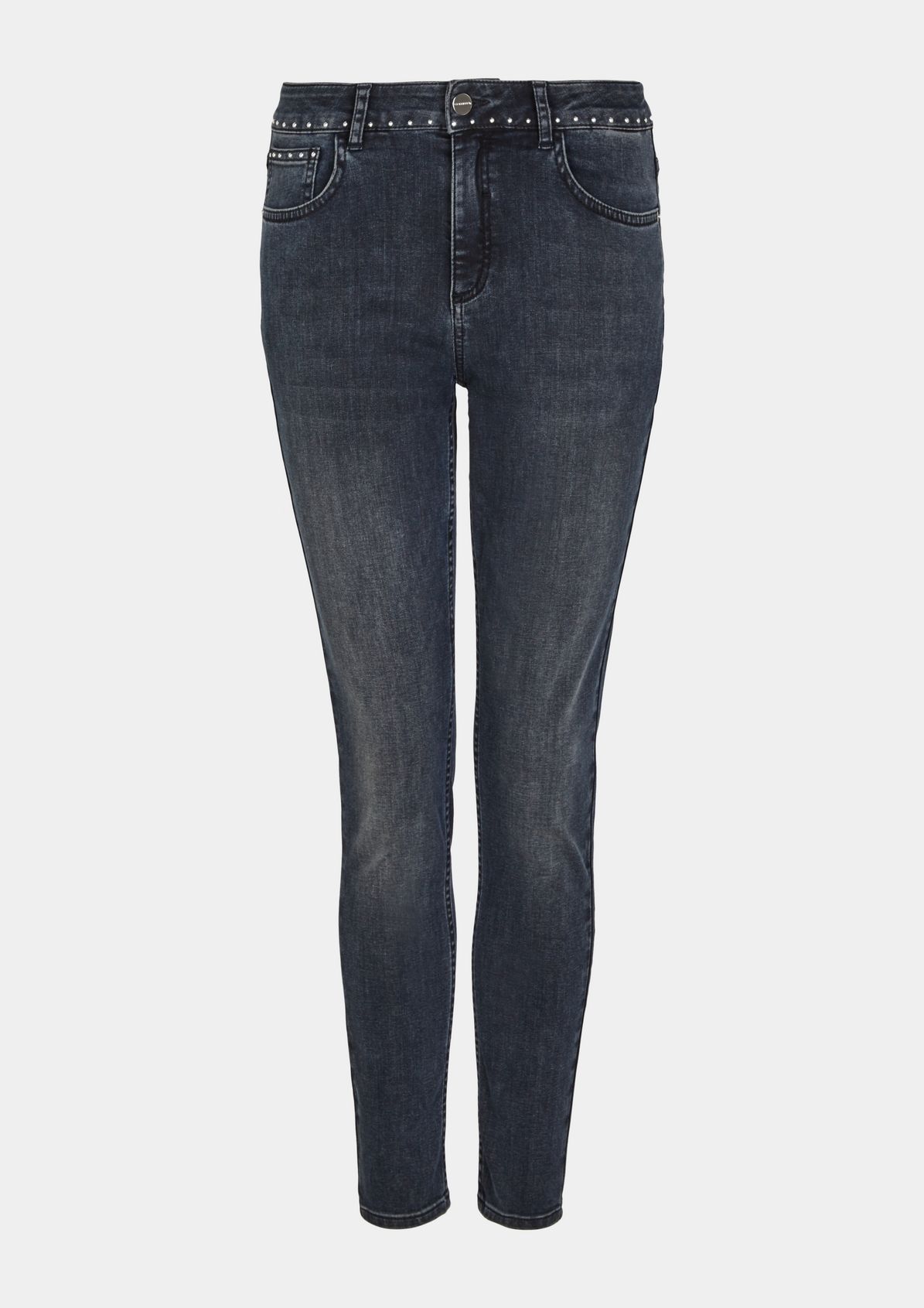Skinny Fit: jeans with studs from comma
