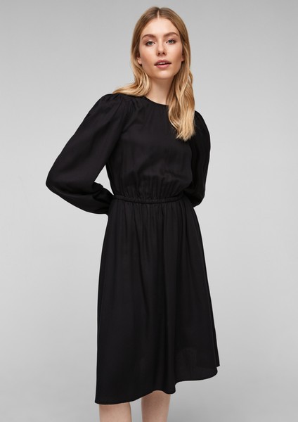 Femmes Robes | Robe cintrée en lyocell - QR82995