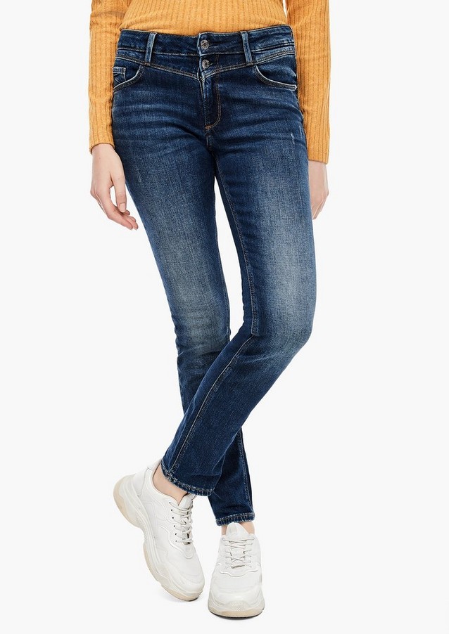 Femmes Jeans | Slim Fit : jean Slim leg à deux boutons - II30802