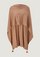 Soft poncho with tassels from comma
