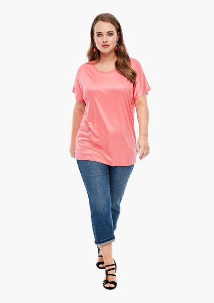 Women Plus size | T-shirt in a shimmery look - UE02206