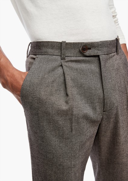 Men Trousers | Slim fit: Tweed trousers - NI78132