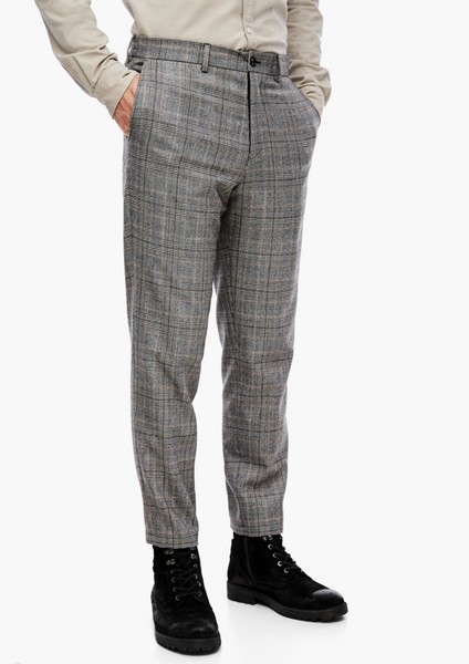 Men Trousers | Slim Fit: new wool blend trousers - TS90134