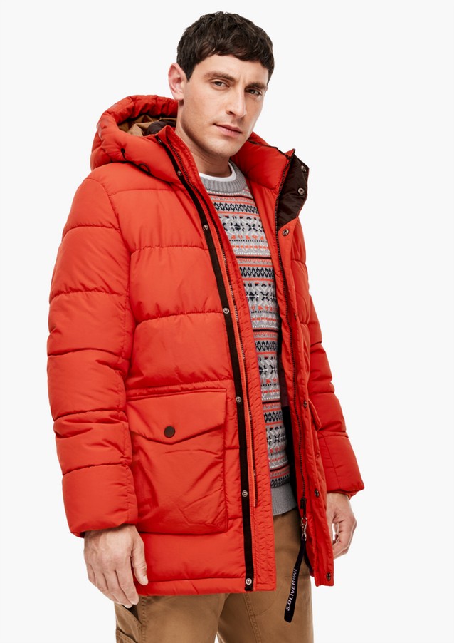 Men Jackets & coats | Puffer jacket with fleece lining - KV04450