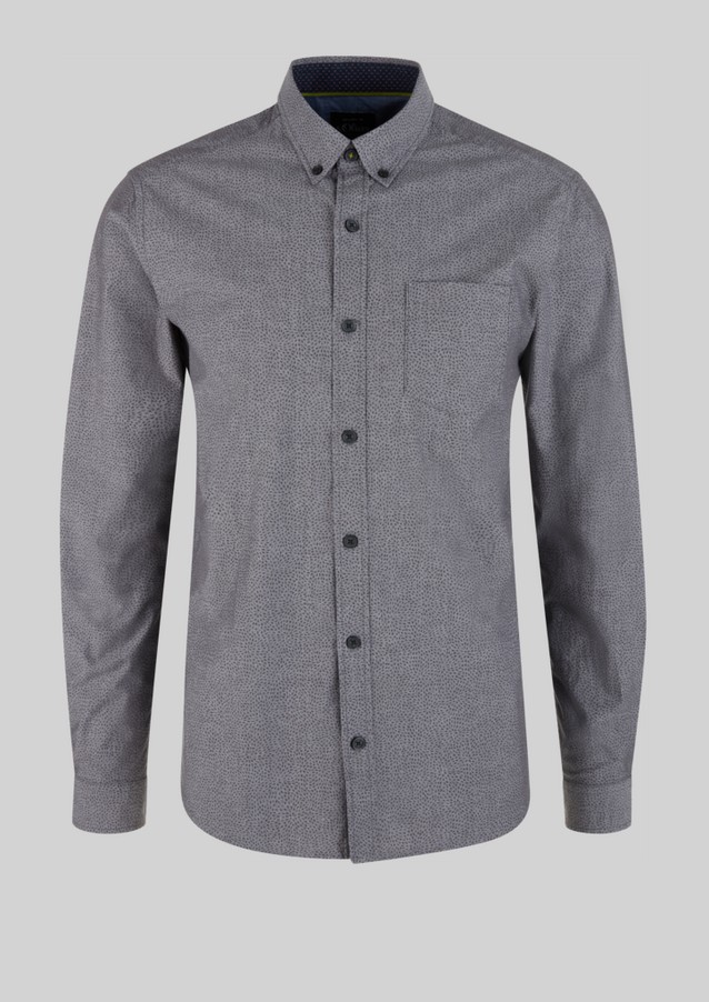 Hommes Chemises | Regular : chemise de texture tissée - RV94131
