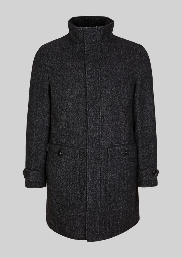Men Big Sizes | Double-faced coat with padding - FM54071