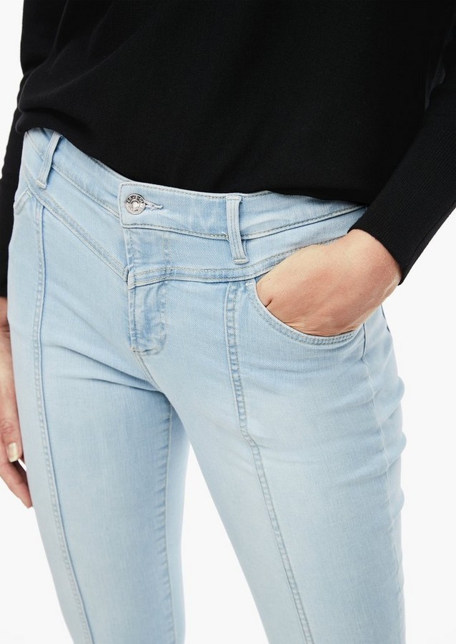 Femmes Jeans | Skinny Fit : jean clair de longueur 7/8 - JH49319
