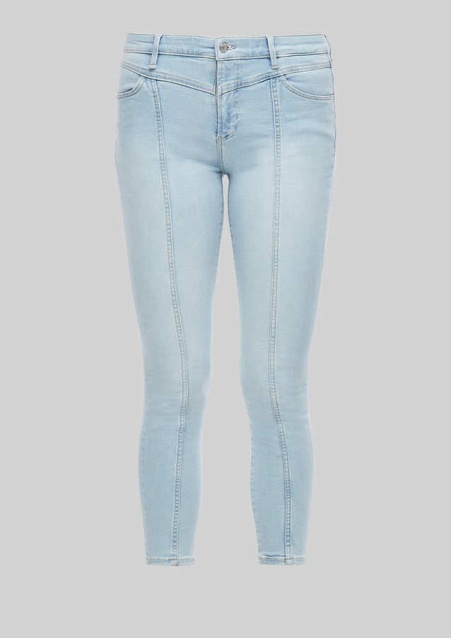 Femmes Jeans | Skinny Fit : jean clair de longueur 7/8 - JH49319