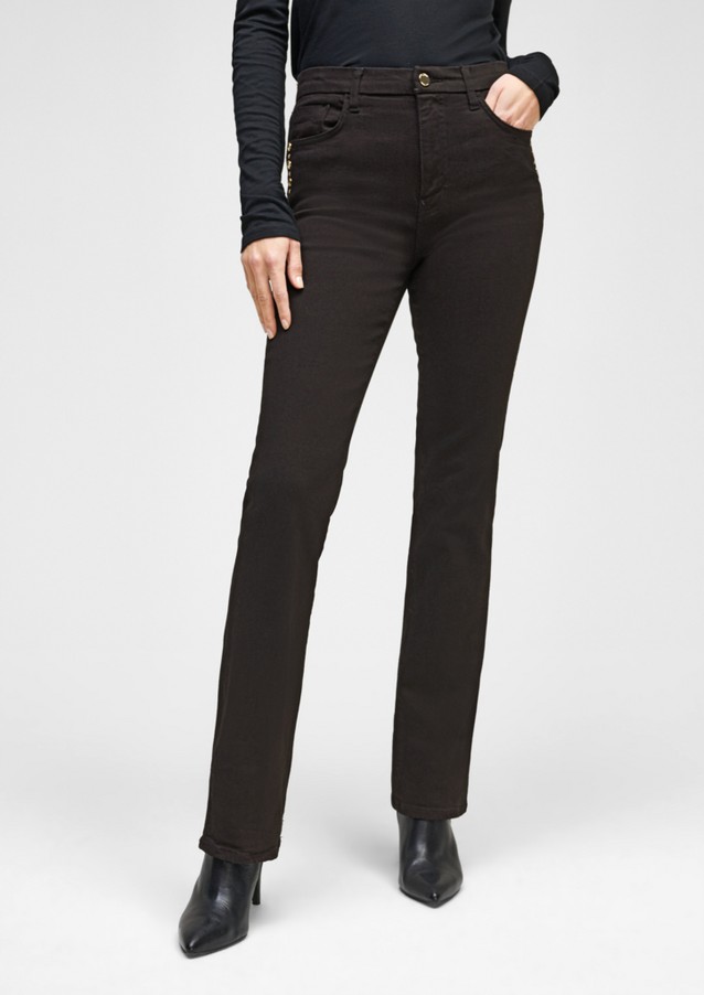 Femmes Jeans | Slim Fit : jean bootcut agrémenté de rivets - YH16053