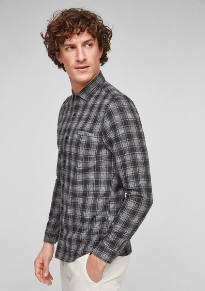 Hommes Chemises | Slim : chemise à carreaux - LQ07886
