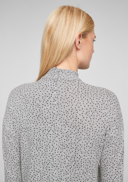 Damen Shirts & Tops | Feinstrickshirt mit Punkt-Muster - SE61718