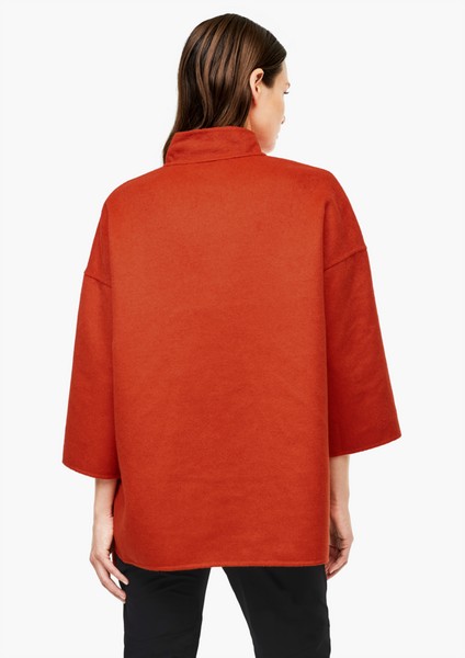 Women Jackets | Blended wool blazer in a modern shape - KY15391