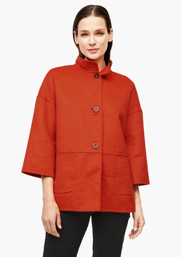 Damen Jacken | Wollmix-Jacke im Modern Shape - YH30376