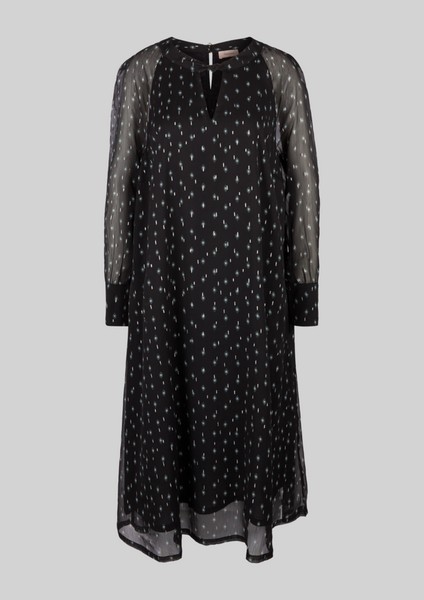 Women Plus size | Chiffon dress with an all-over pattern - JR09268