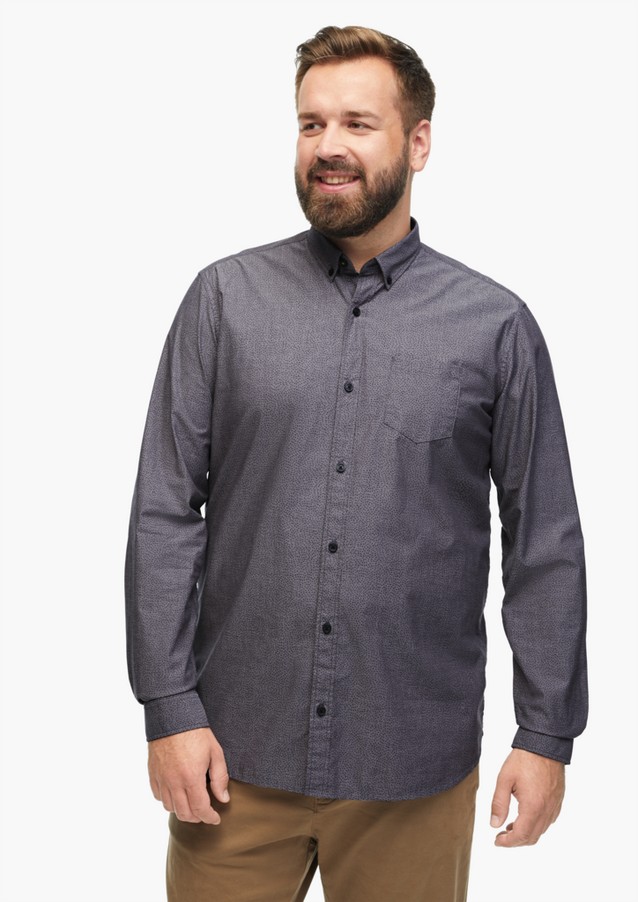 Herren Tall Sizes | Regular: Hemd mit Button Down-Kragen - VZ70827