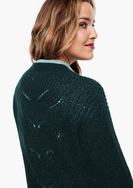 Women Plus size | Cardigan with a glitter effect - PL40565